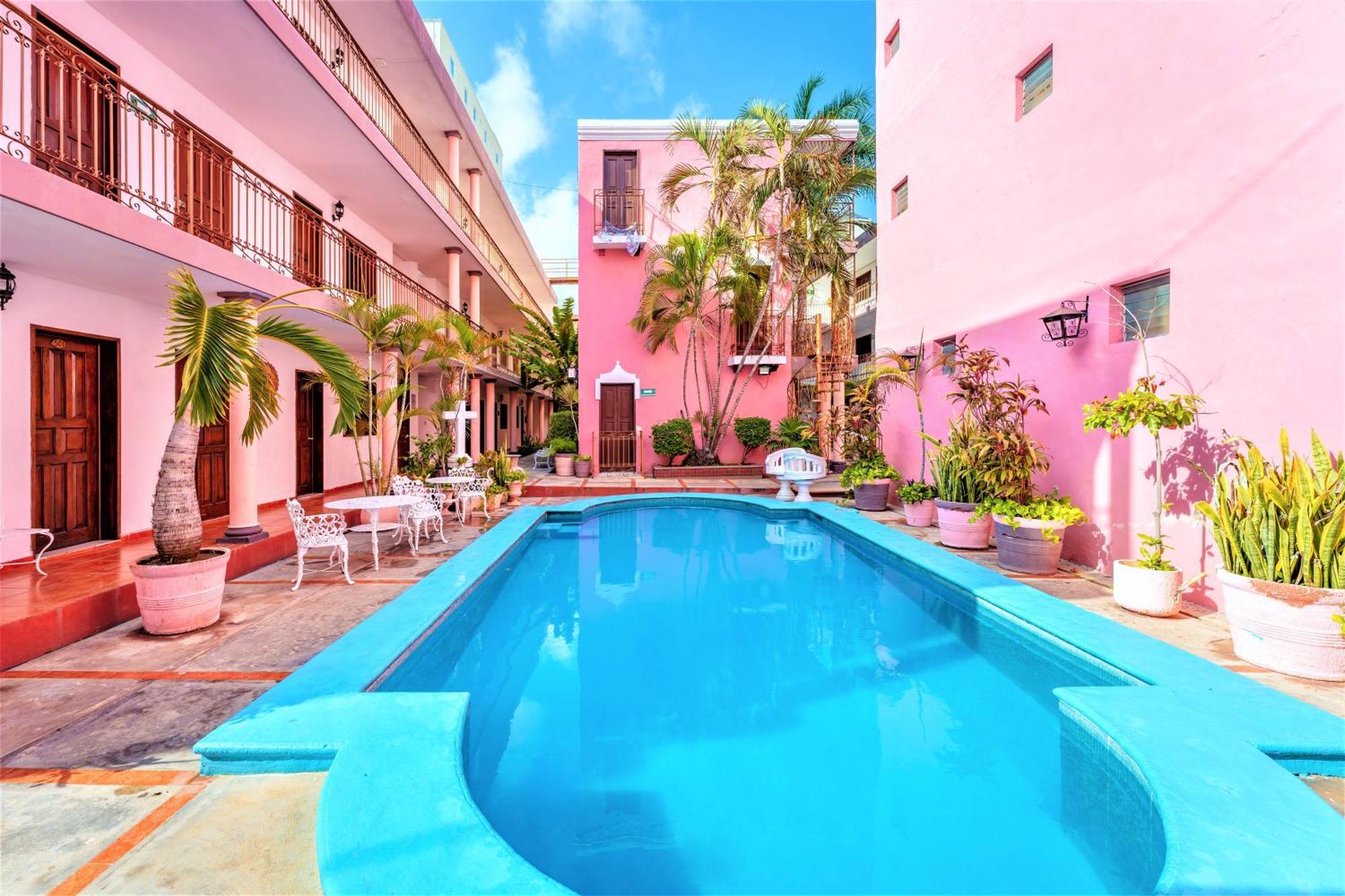 Hotel Santa Lucia Mérida Kültér fotó